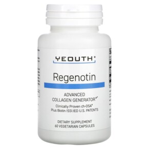 Yeouth Regenotin Advanced Collagen Generator 60 Vegetarian Capsules 671315019393