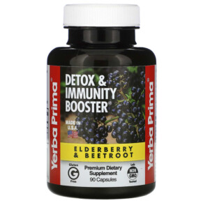 Yerba Prima Detox & Immunity Booster 90 Capsules 046352001210