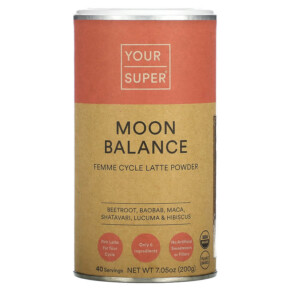 Your Super Moon Balance Femme Cycle Latte Powder 7.05 oz (200 g) 8720256194286
