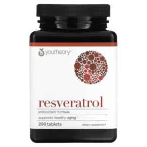Youtheory Resveratrol 290 Tablets 853244003166