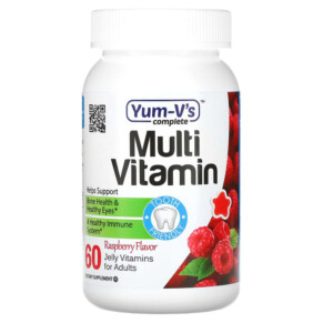 Yum-Vs Multi Vitamin for Adults Raspberry 60 Jelly Vitamins 899105001766