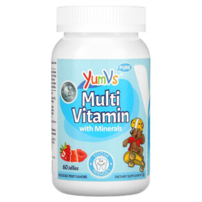 Yum-Vs Multi Vitamin with Minerals Delicious Fruit 60 Jellies 899105001094
