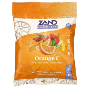 Zand Immunity Orange C Zesty Orange 15 Lozenges 041954000128