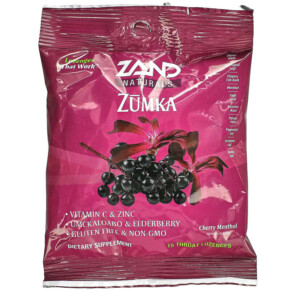 Zand Naturals Zumka Cherry Menthol 15 Throat Lozenges 041954969869