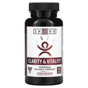 Zhou Nutrition Clarity & Vitality 60 Veggie Capsules 859805006065