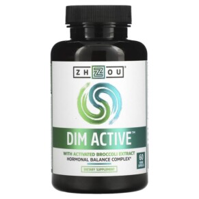 Zhou Nutrition DIM Active Hormonal Balance Complex 60 Veggie Capsules 859805006072