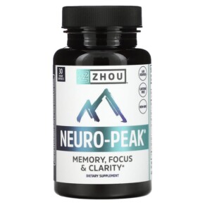 Zhou Nutrition Neuro-Peak 30 Veggie Capsules 859805006263
