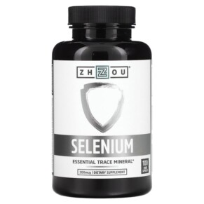Zhou Nutrition Selenium 200 mcg 100 Veggie Capsules 859805006317