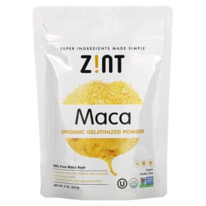 Zint Maca Organic Gelatinized Powder 8 oz (227 g) 817516020060
