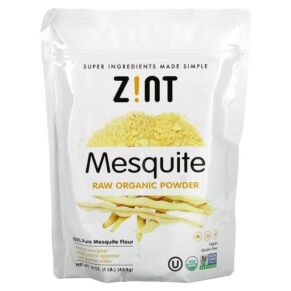 Zint Mesquite Raw Organic Powder 16 oz (454 g) 817516020107