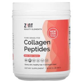 Zint Pure Grass-Fed Collagen Peptides 16 oz (454 g) 817516026109