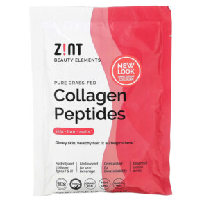Zint Pure Grass-Fed Collagen Peptides Unflavored 2 oz (56.6 g) 817516026031