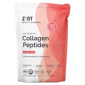 Zint Pure Grass-Fed Collagen Peptides Unflavored 32 oz (907 g) 817516026024