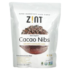 Zint Raw Organic Cacao Nibs 32 oz (907 g) 817516020534