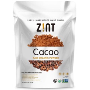 Zint Raw Organic Cacao Powder 8 oz (227 g) 817516020350