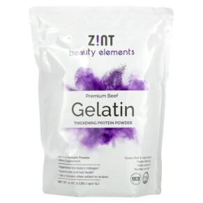 Zint Thickening Protein Powder Gelatin Premium Beef 32 oz (907 g) 817516022026
