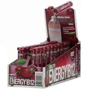 Zipfizz Healthy Sports Energy Mix with Vitamin B12 Black Cherry 20 Tubes 0.39 oz (11 g) Each 893811000976