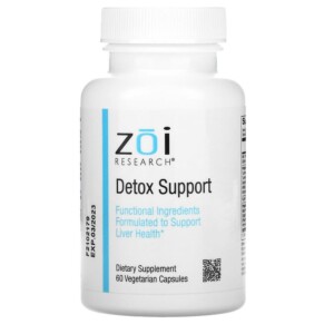 ZOI Research Detox Support 60 Vegetarian Capsules 898220016136